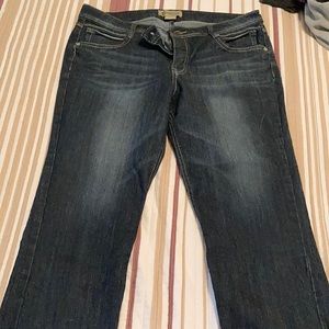 Declaration of democracy Jean dependence. Capris. Size 14